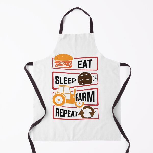 Item preview, eat sleep farm repeat designed and sold by sbrstore.