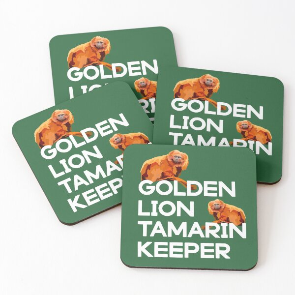 Item preview, G is for Golden Lion Tamarin Keeper,Golden Lion Tamarin Keeper – Primate Carer Design for Zoo Staff and Wildlife Lovers designed and sold by PrettylittlepastelUk.