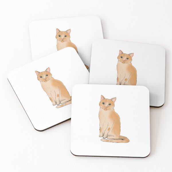 Item preview, Orange cat designed and sold by Marissa Roghair Stroud.