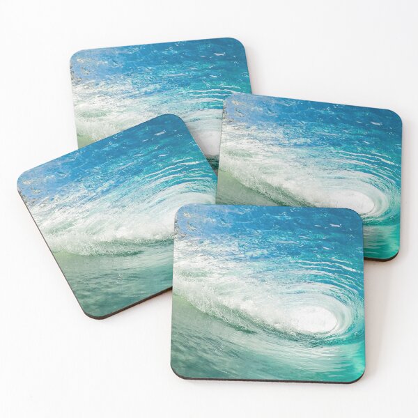 Item preview, Blue ocean waves beach surfing paradise designed and sold by CeraRoss.