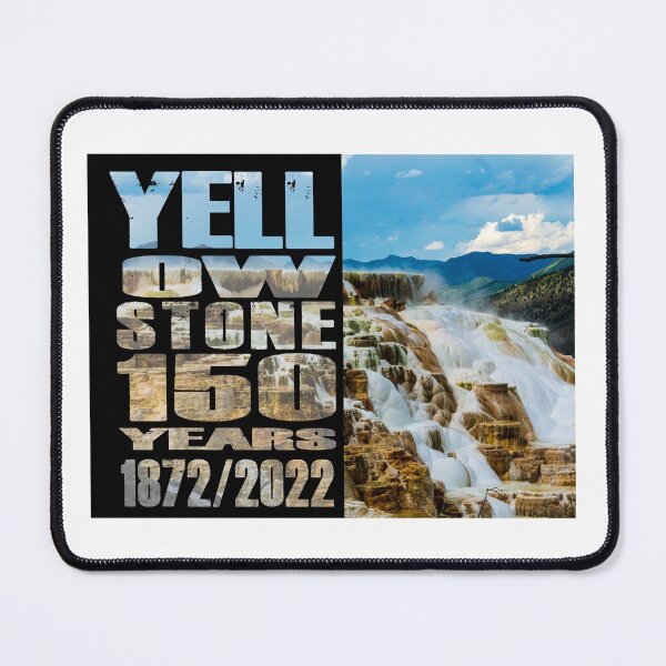 Item preview, Mammoth Terraces - Yellowstone 150 years old designed and sold by SmyrnaBuffalo.