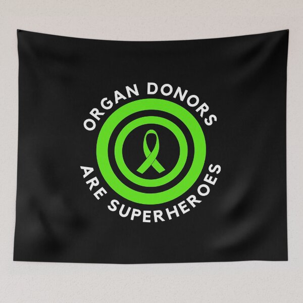 Item preview, Organ Donors Are Superheroes. designed and sold by teamtransplant.