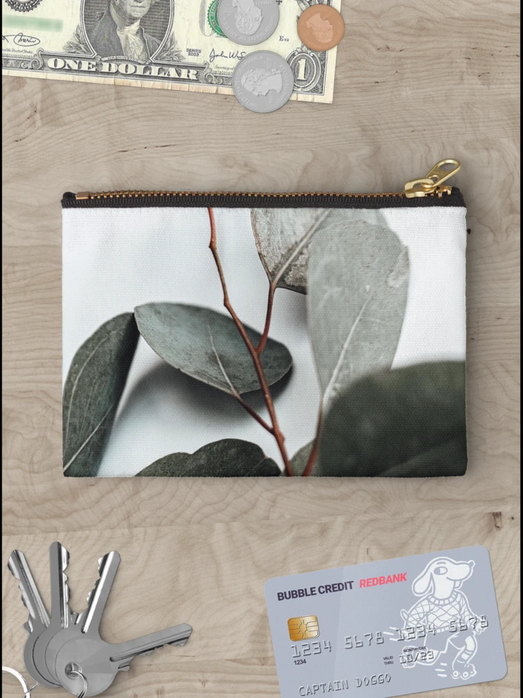 Thumbnail 3 of 4, Zipper Pouch, Greenery designed and sold by RissaDD.