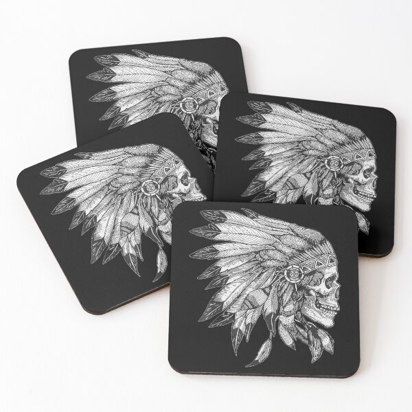 Item preview,  American Motorcycle Skull Native Indian Eagle Chief Vintage designed and sold by rheatrudie.