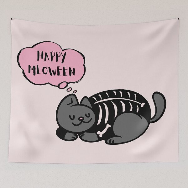 Item preview, Happy Meoween designed and sold by Nesro34.