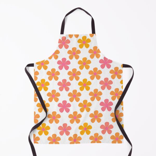 Item preview, Peachy Pink 60s Aesthetic Flower Pattern  designed and sold by H-H-M.