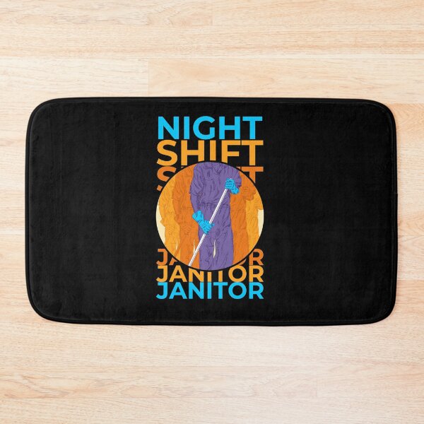 Item preview, Night Shift Janitor designed and sold by BalazsPakozdi.
