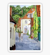 Walking Home Sticker