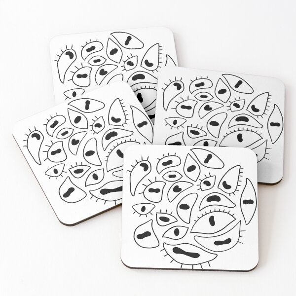 Item preview, Eyes - Black designed and sold by SnootDootPiggyArt.