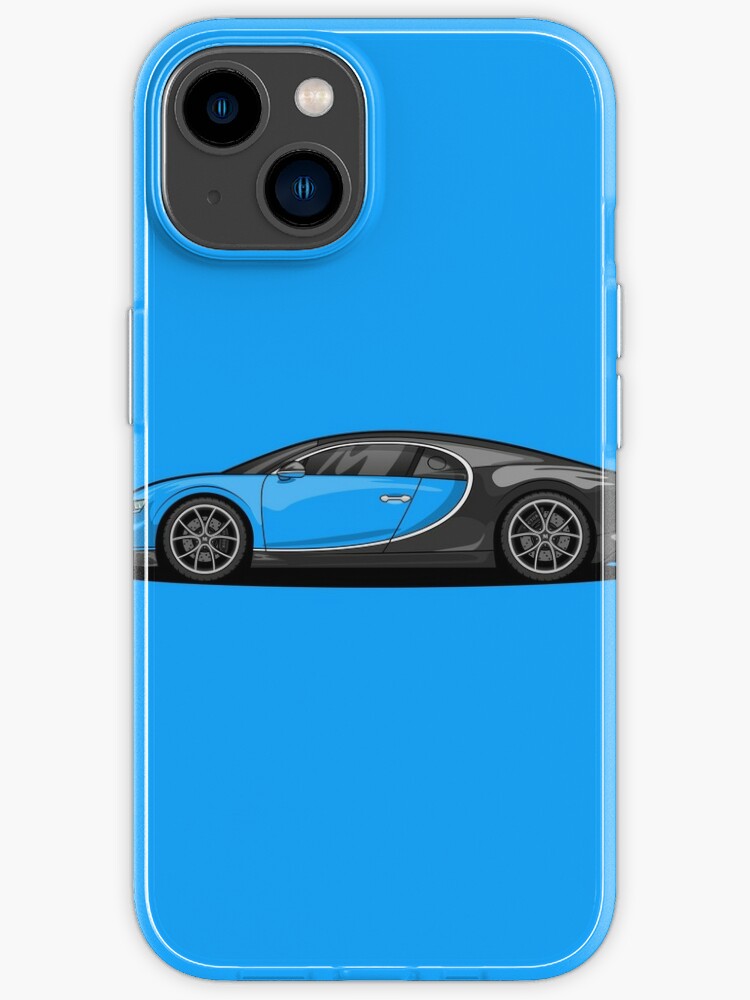Het apparaat ontvangen ondersteboven Bugatti Chiron Blue" iPhone Case for Sale by MarlonVector | Redbubble