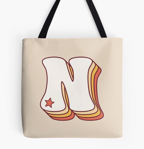 NOHA TOTE Customized with Giant 3D Initials or Name — NOT RATIONAL