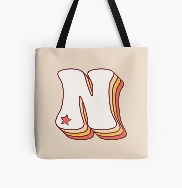 NOHA TOTE Customized with Giant 3D Initials or Name — NOT RATIONAL