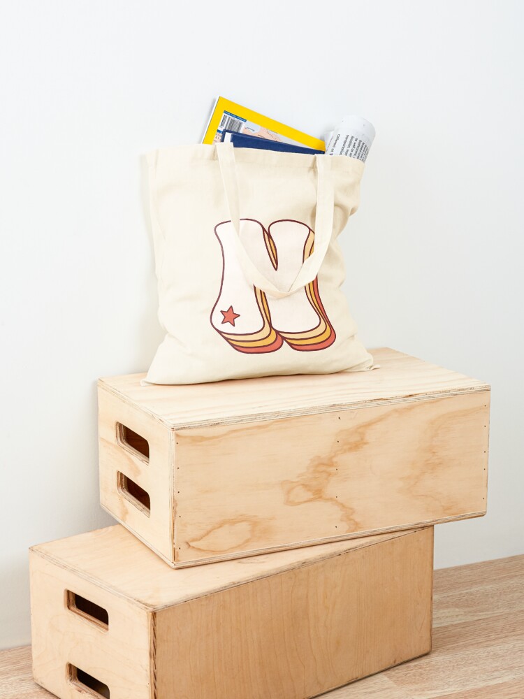 NOHA TOTE Customized with Giant 3D Initials or Name — NOT RATIONAL