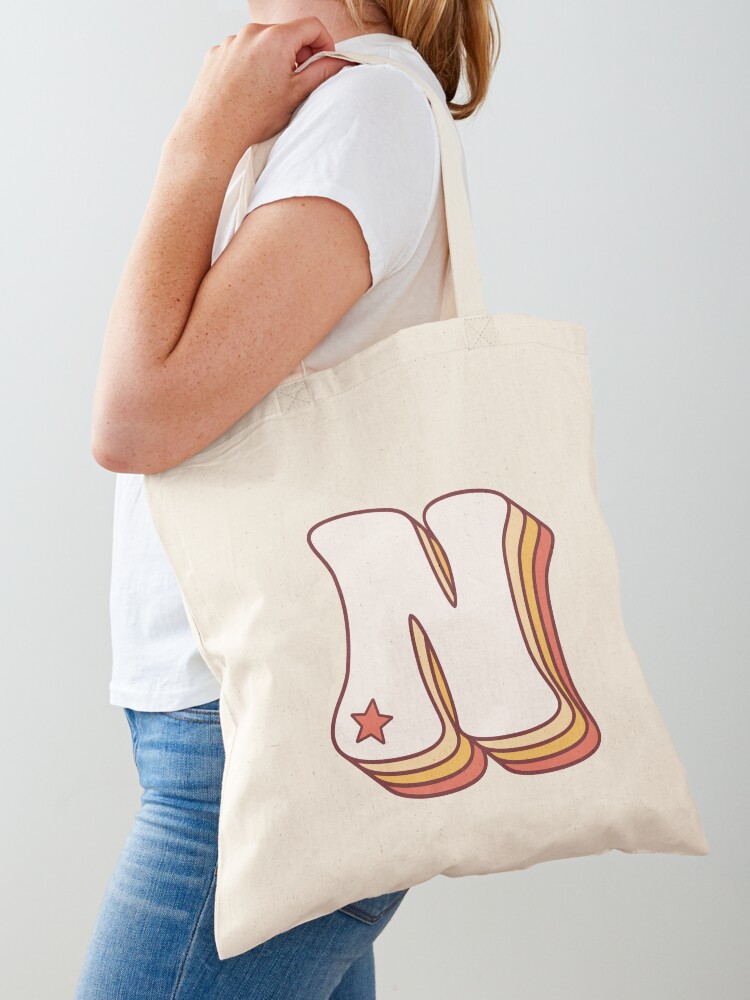 NOHA TOTE Customized with Giant 3D Initials or Name — NOT RATIONAL