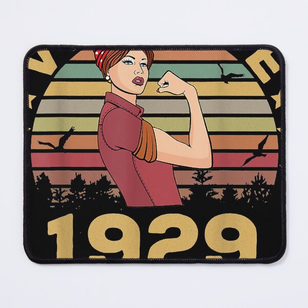 Item preview, Vintage 1929 Made In 1929 92nd Birthday Women 92 Years T-Shirt designed and sold by LarryDwain.