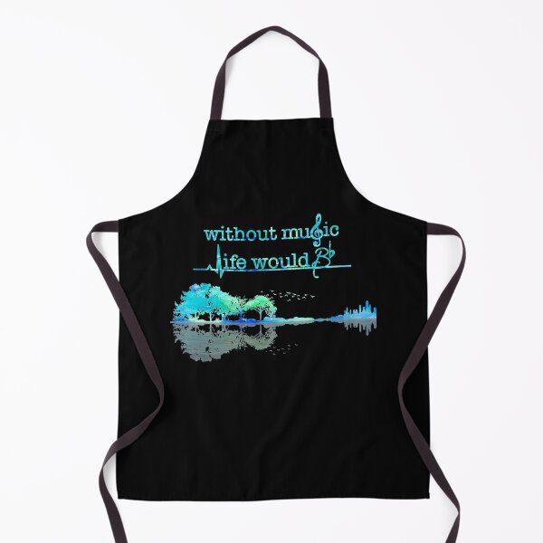 Item preview, Without Music Life would BFlat Funny Music Guitar Art designed and sold by Uncer59.