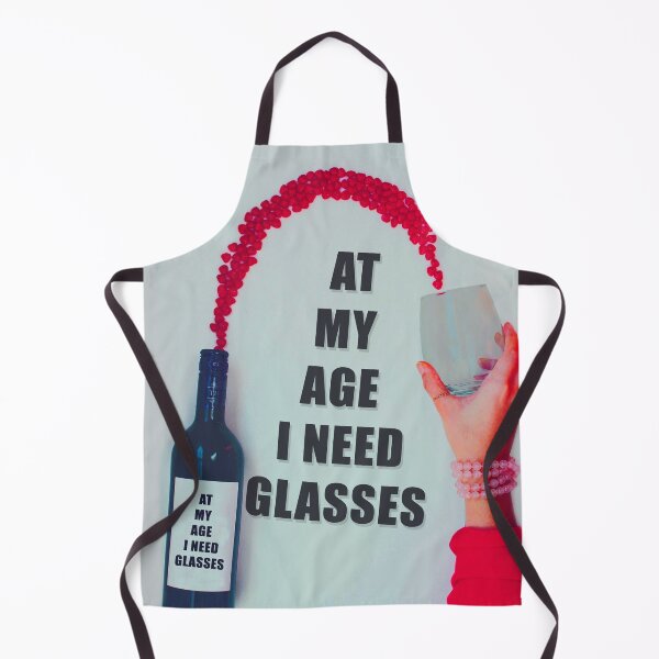 Item preview, At My Age I Need Glasses art designed and sold by Ukiyo Sumi.