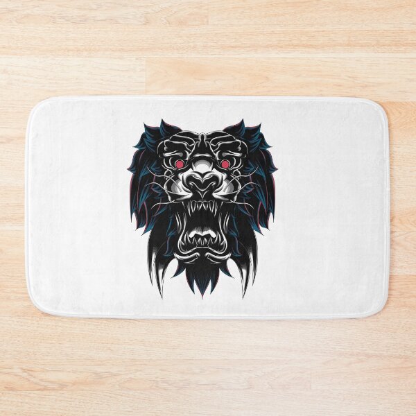 Item preview, Red Blue Angry Tiger  designed and sold by SpotWarehouse.