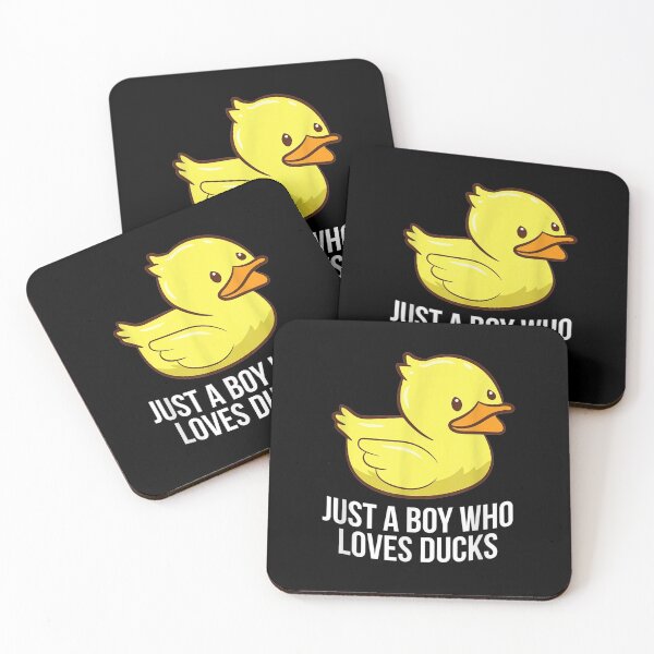 Item preview,  Just Boy Who Loves Ducks Rubber Duck designed and sold by lindafrances.
