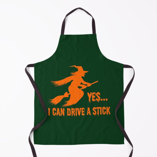 Item preview, Yes, I Can Drive A Stick Funny Halloween Design designed and sold by DesignHouse07.