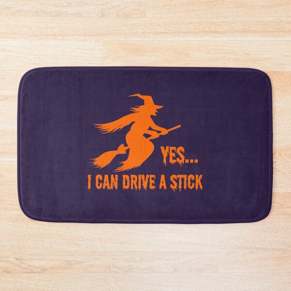 Item preview, Yes, I Can Drive A Stick Funny Halloween Design designed and sold by DesignHouse07.