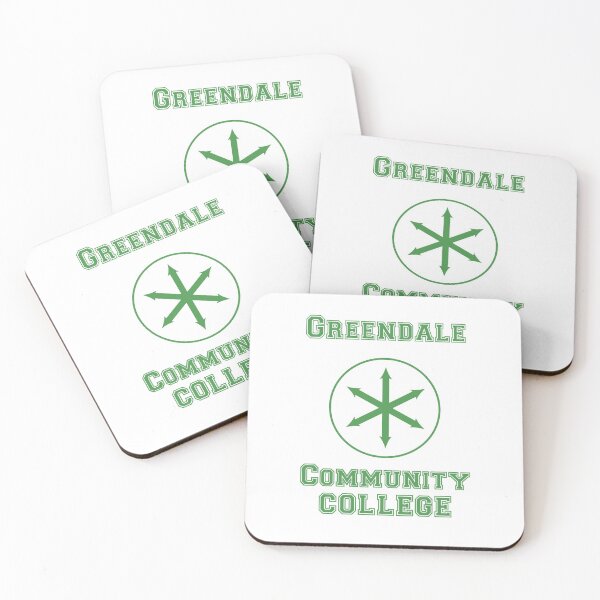 Item preview, Greendale Community College (Green On White) designed and sold by Dr-Mysterio101.