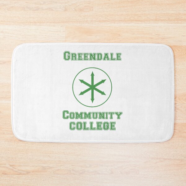 Item preview, Greendale Community College (Green On White) designed and sold by Dr-Mysterio101.