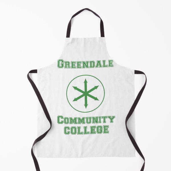 Item preview, Greendale Community College (Green On White) designed and sold by Dr-Mysterio101.