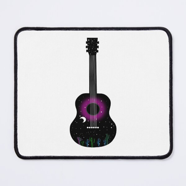 Item preview, Guitar Artwork Desert Night designed and sold by Uncer59.