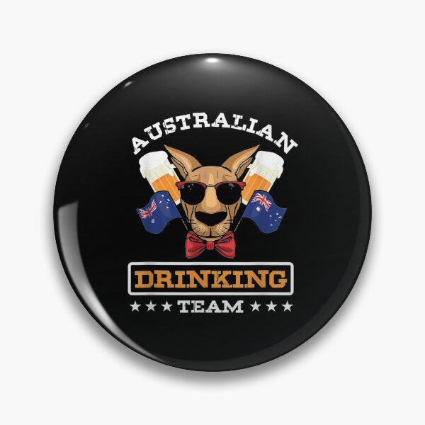 Item preview,  Kangaroo Australian Drinking Team Beer Drinker Australia designed and sold by lindafrances.