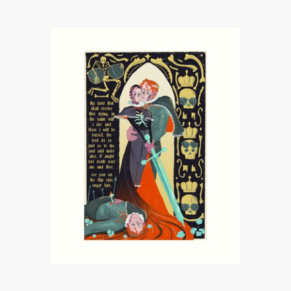 see u on the flip side! Art Print