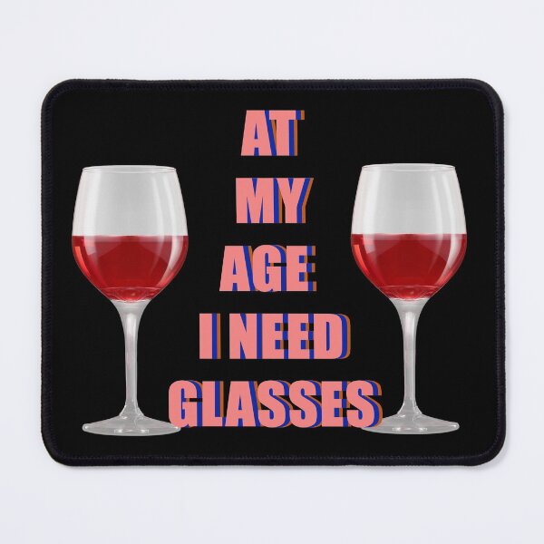 Item preview, At My Age I need Glasses designed and sold by Ukiyo Sumi.