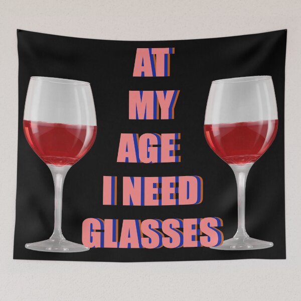 Item preview, At My Age I need Glasses designed and sold by Ukiyo Sumi.