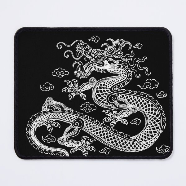 Item preview, White Chinese Dragon designed and sold by SoccaTamam.