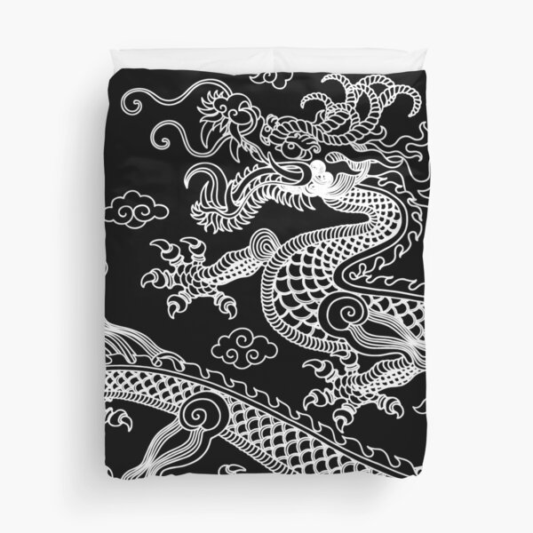 Item preview, White Chinese Dragon designed and sold by SoccaTamam.
