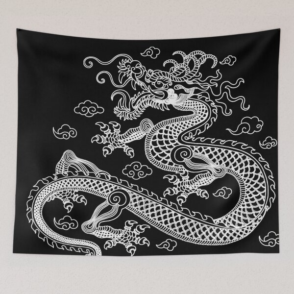 Artikelvorschau, Weißer chinesischer Drache entworfen und verkauft von SoccaTamam.