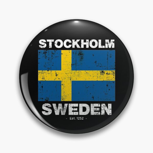 Item preview, Classic Vintage Stockholm Sweden Souvenir designed and sold by Rad-State.