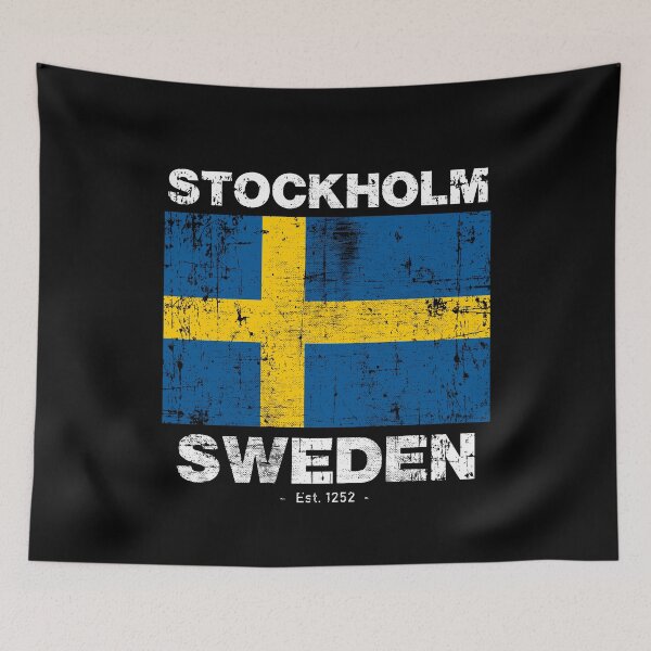 Item preview, Classic Vintage Stockholm Sweden Souvenir designed and sold by Rad-State.