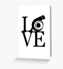 Turbo LOVE Greeting Card