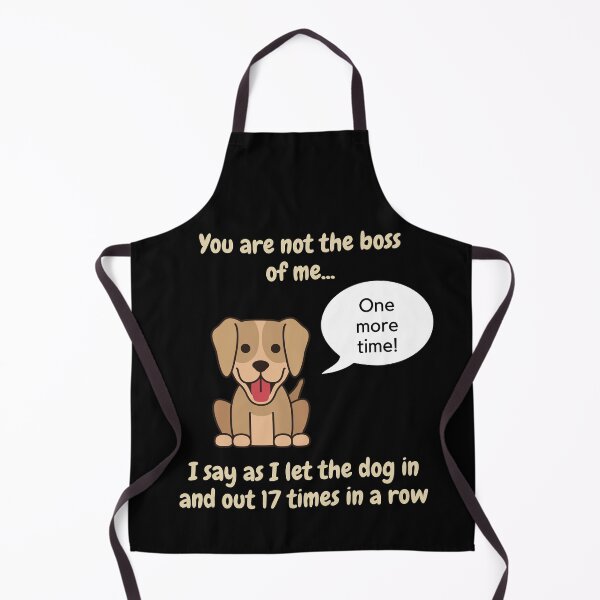 Item preview, You are not the boss of me dog designed and sold by CheryleaDesigns.