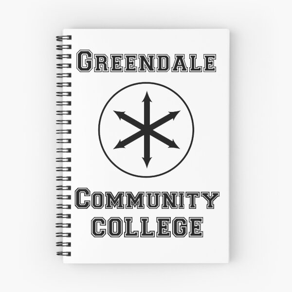 Item preview, Greendale Community College (Black On White) designed and sold by Dr-Mysterio101.