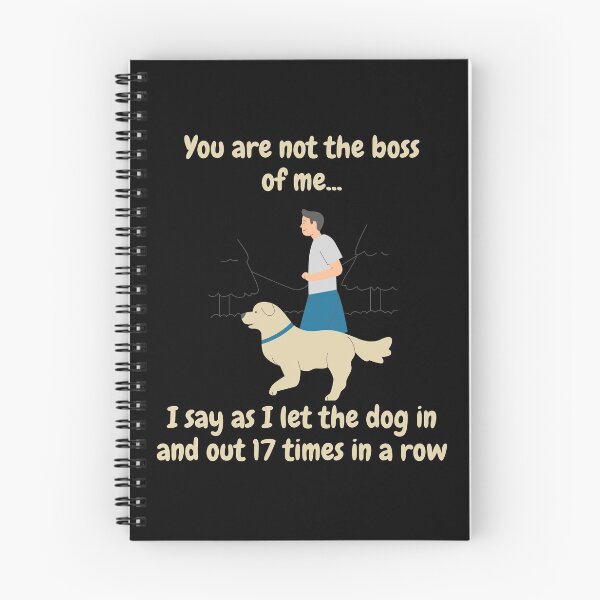 Item preview, You are not the boss of me dog designed and sold by CheryleaDesigns.