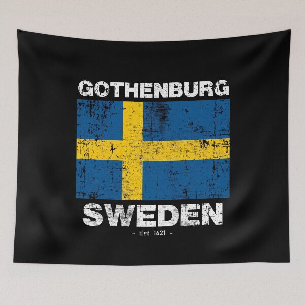Item preview, Classic Vintage Gothenburg Sweden Souvenir designed and sold by Rad-State.
