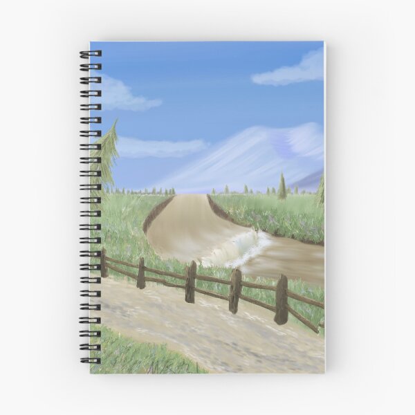 Item preview, Pine River Walk: pintura digital designed and sold by Michael Keeter.