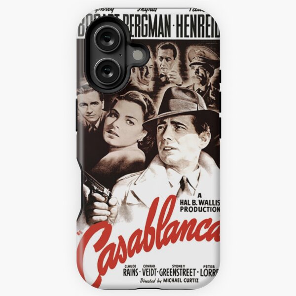 Artikel-Vorschau von Filmplakat von Casablanca, designt und verkauft von JuxtaHead.