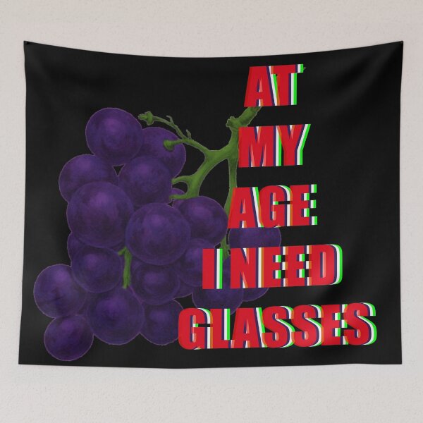 Item preview, At My Age I Need Glasses designed and sold by Ukiyo Sumi.