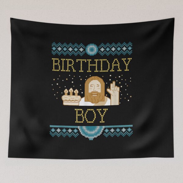 Item preview,  Jesus Birthday Boy Ugly Christmas designed and sold by lindafrances.