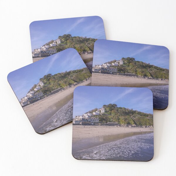 Item preview, EAST LOOE BEACH AND MOUNT ARARAT CORNWALL designed and sold by Richard Brookes Photography.
