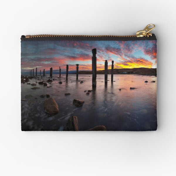 Myponga Beach Sunrise Zipper Pouch