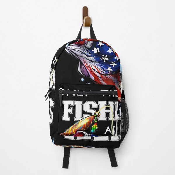 Item preview, Illinois Fishing Greatest Fis Gift American Flag Fish designed and sold by lindafrances.